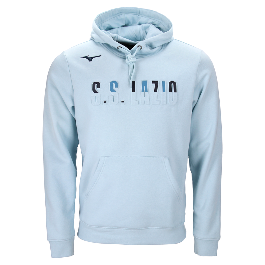 Mizuno S.S. Lazio Hoodie 1 Ice Blue